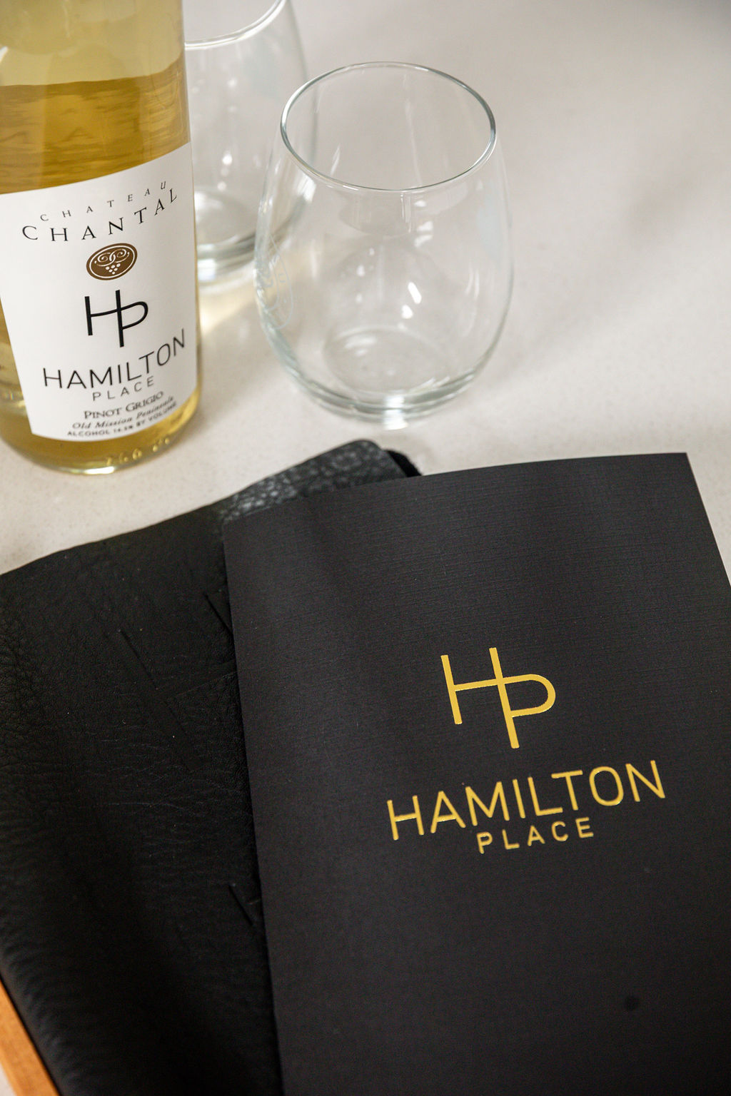 Hamilton Place welcome guide and wine